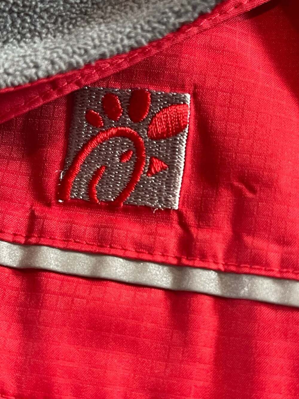 oobe Chick-fil-A Red Full Zip Jacket Size XS